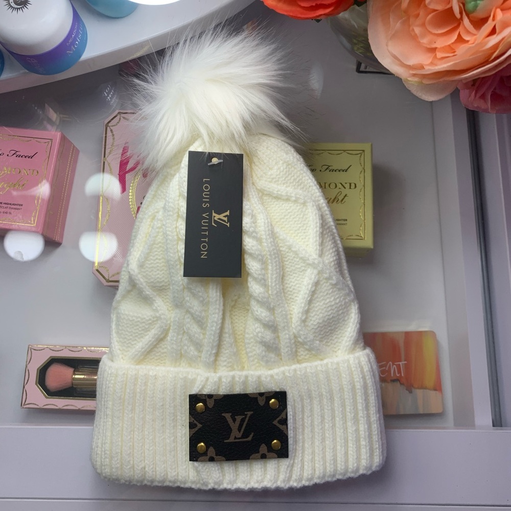 Off white beanie